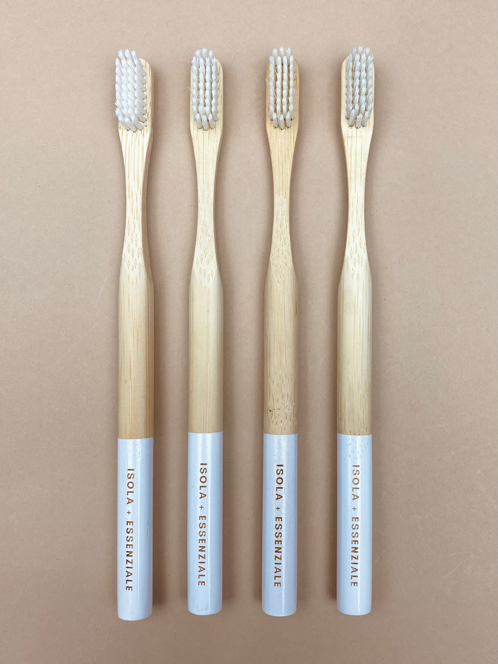 Bamboo Toothbrush + Travel Holder