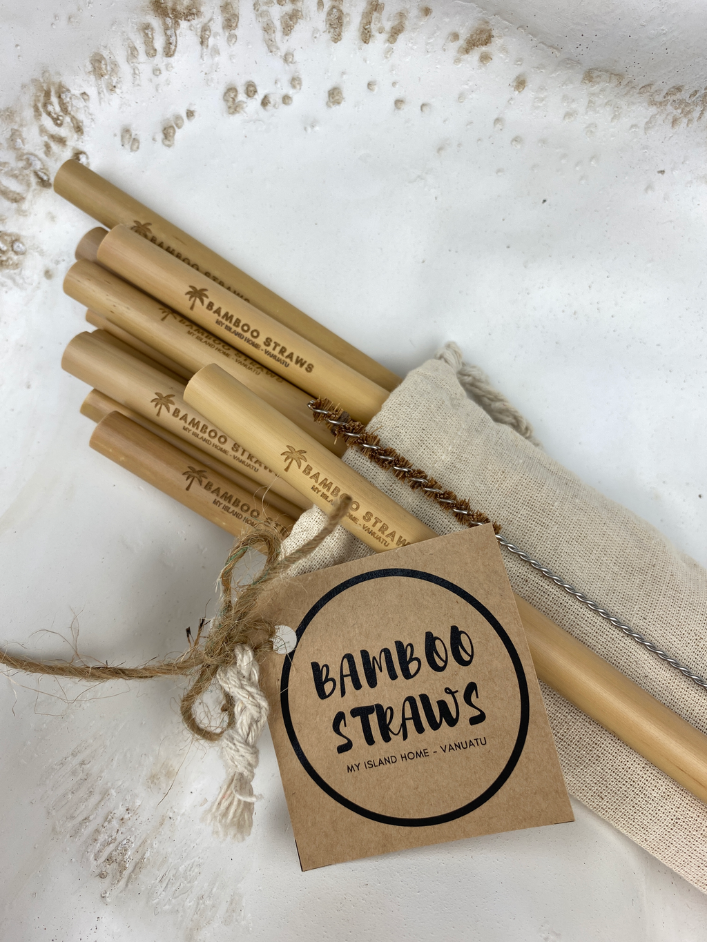 Bamboo Straws | Set of 10