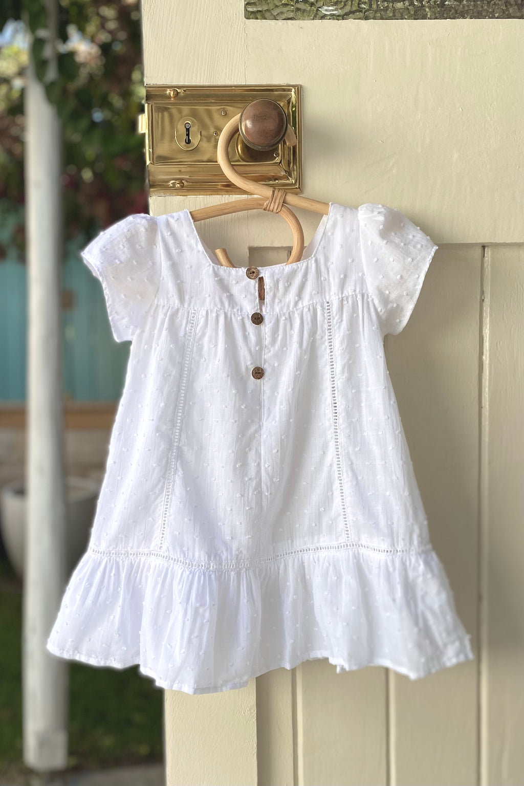 Alessia Lace Dress - White