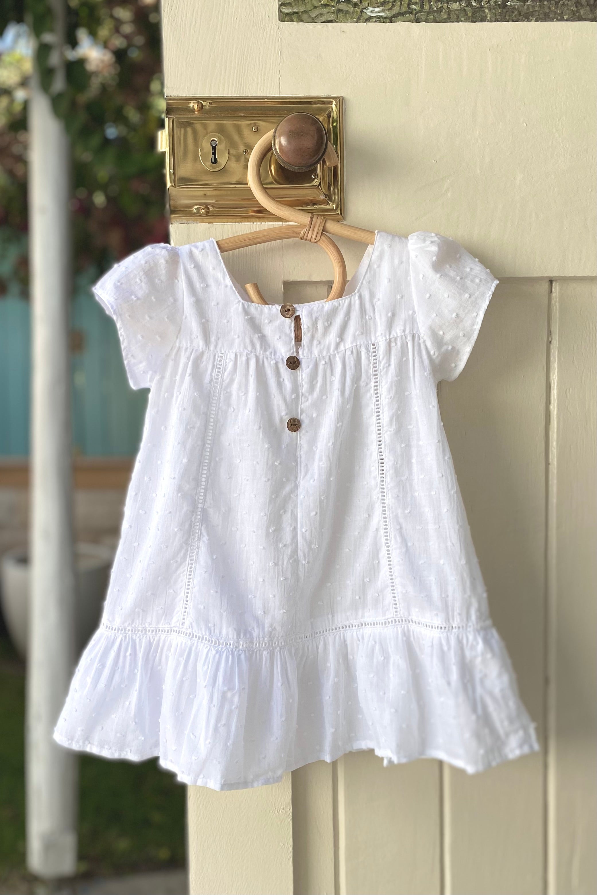 Alessia Lace Dress - White - MY ISLAND COLLECTIVE