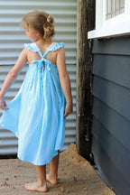 Alice Dress - Turquoise - MY ISLAND COLLECTIVE