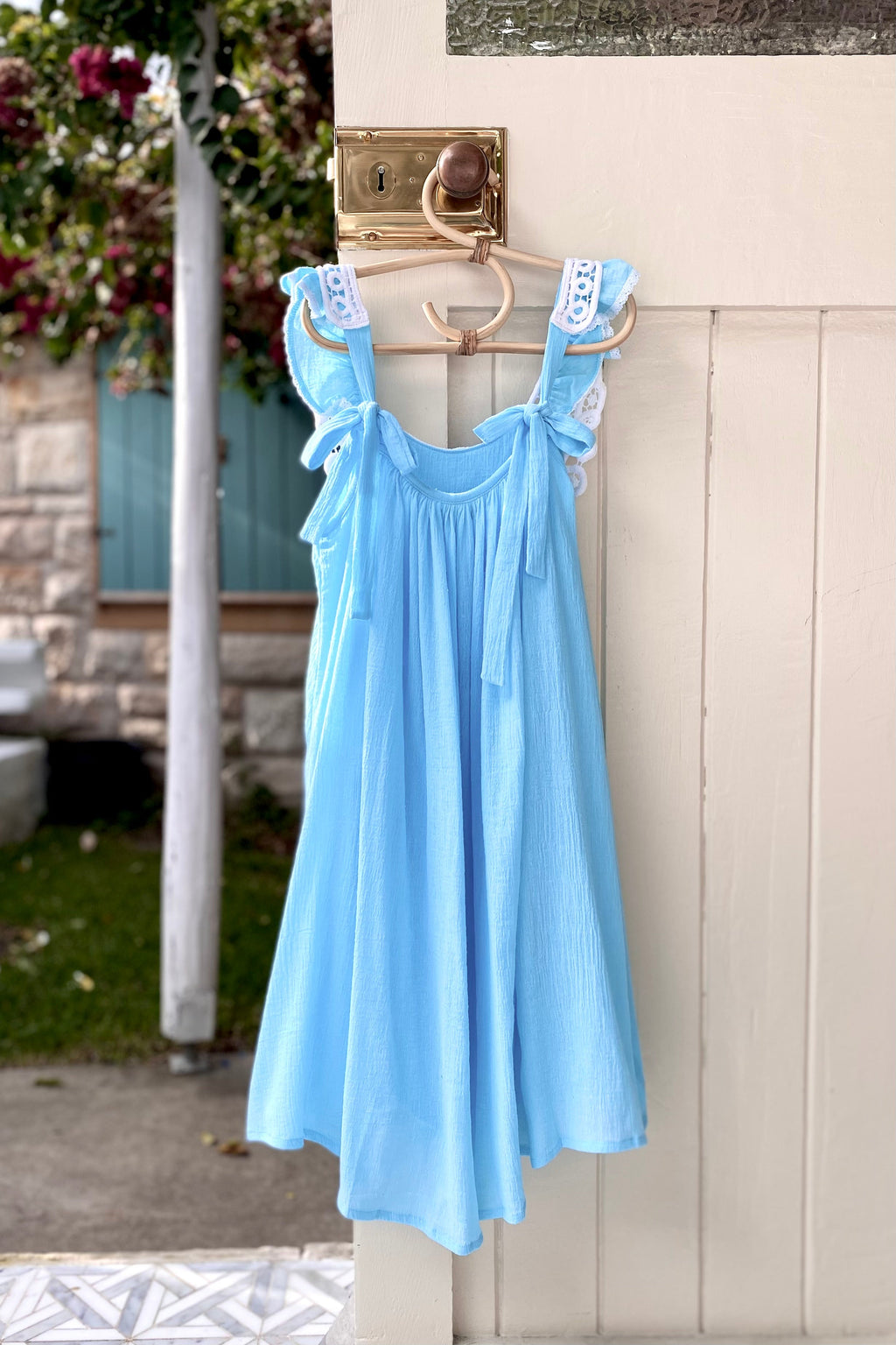 Alice Dress - Turquoise - MY ISLAND COLLECTIVE
