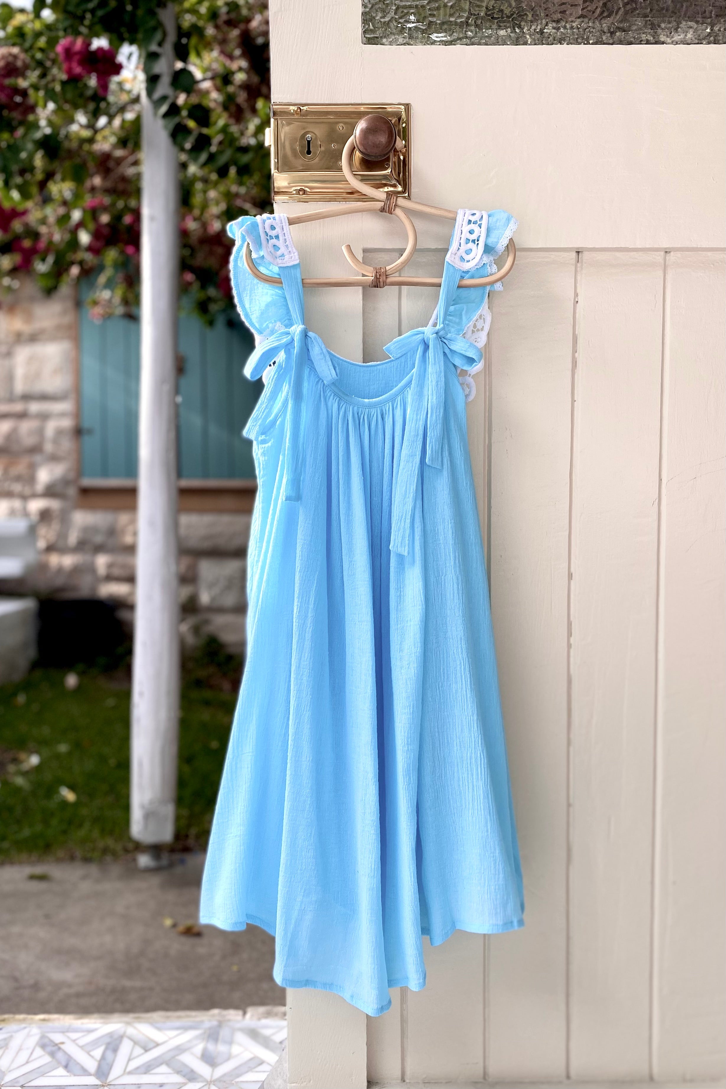Alice Dress - Turquoise - MY ISLAND COLLECTIVE