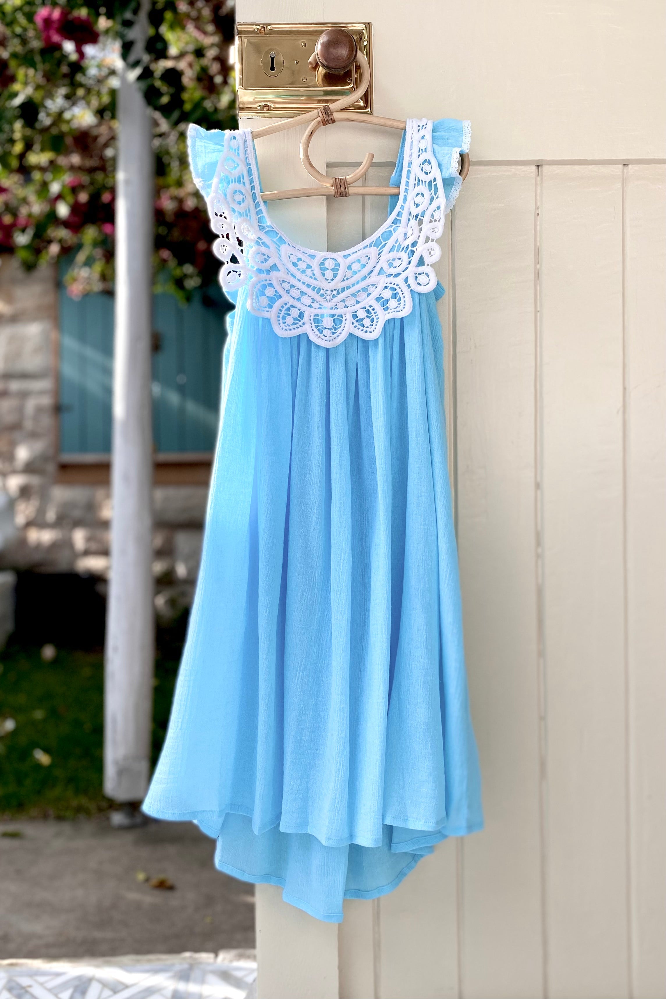 Alice Dress - Turquoise - MY ISLAND COLLECTIVE