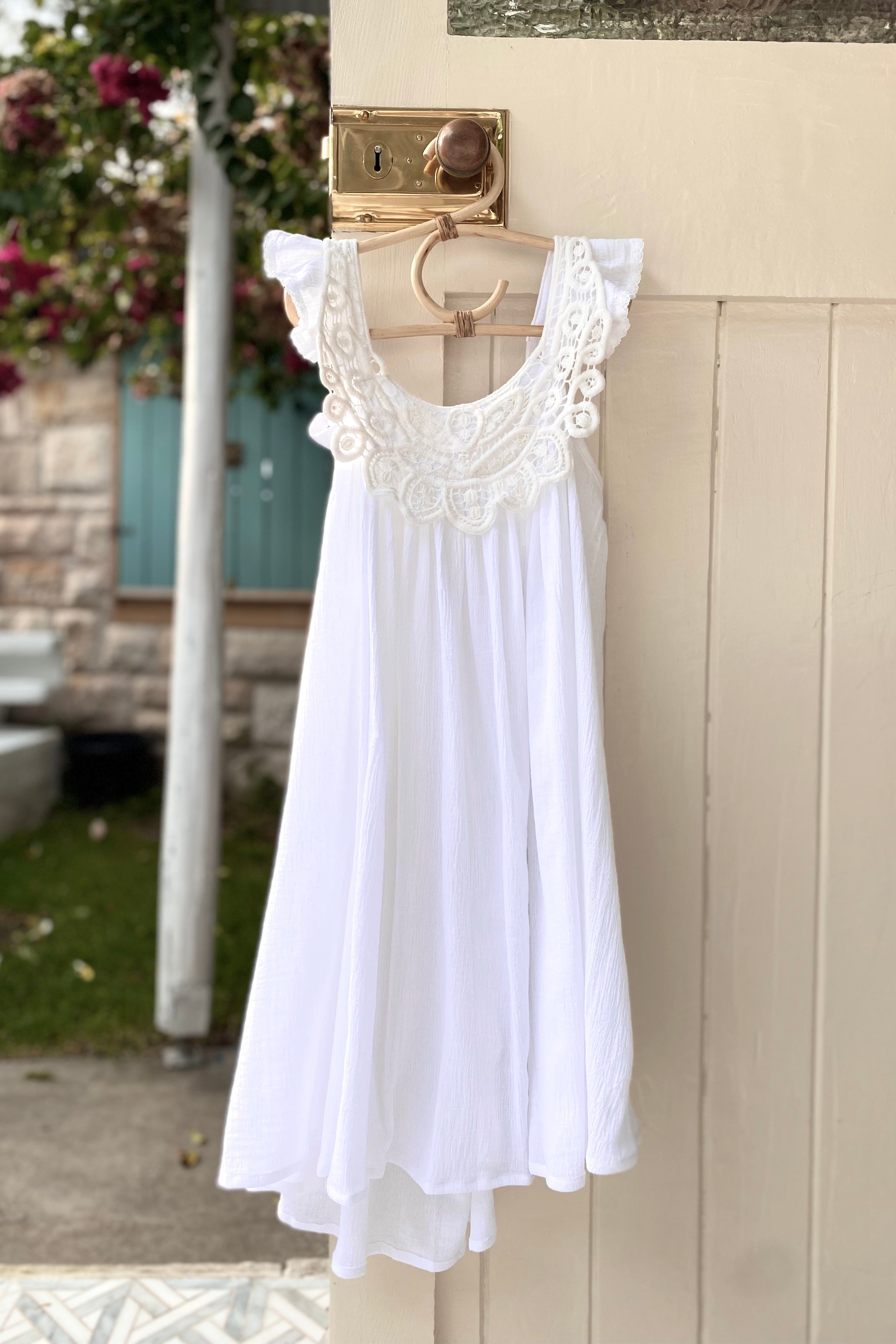 Alice Dress - White - MY ISLAND COLLECTIVE