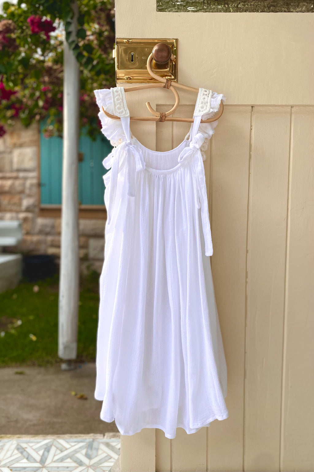 Alice Dress - White - MY ISLAND COLLECTIVE