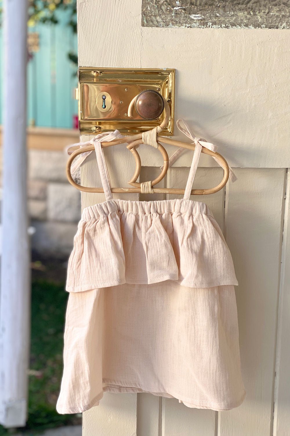 Amalfi Frill Top Natural - Baby - MY ISLAND COLLECTIVE