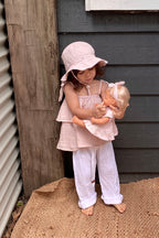 Amalfi Frill Top - Porcini Sparkle - MY ISLAND COLLECTIVE