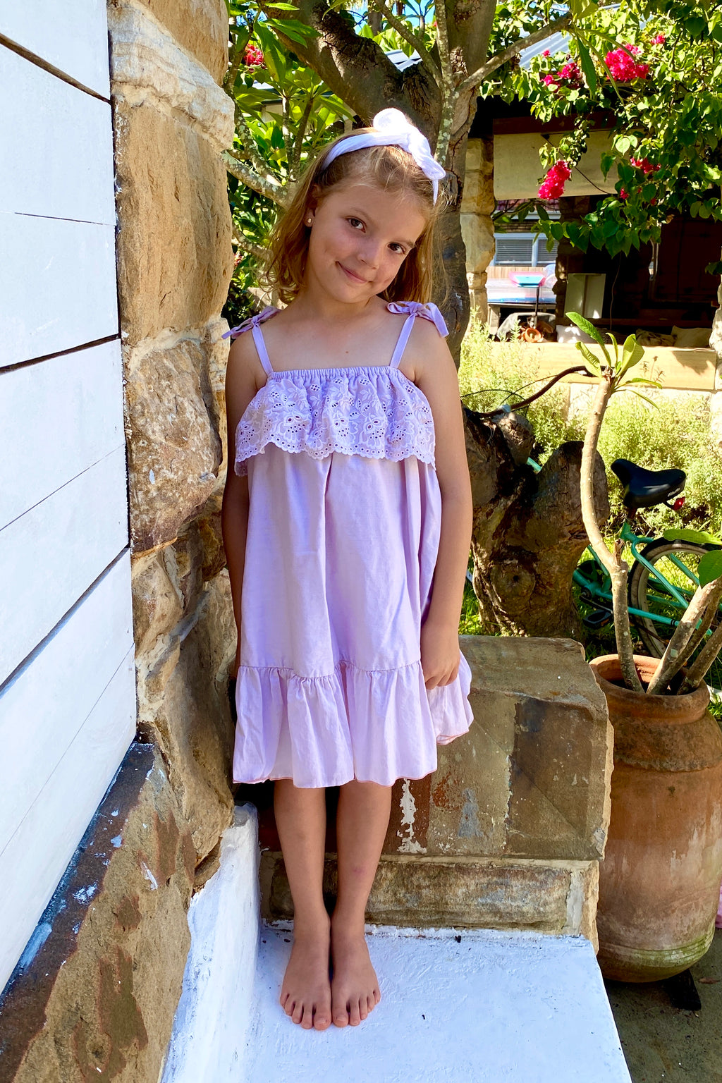 Amara Dress - Dusty Pink