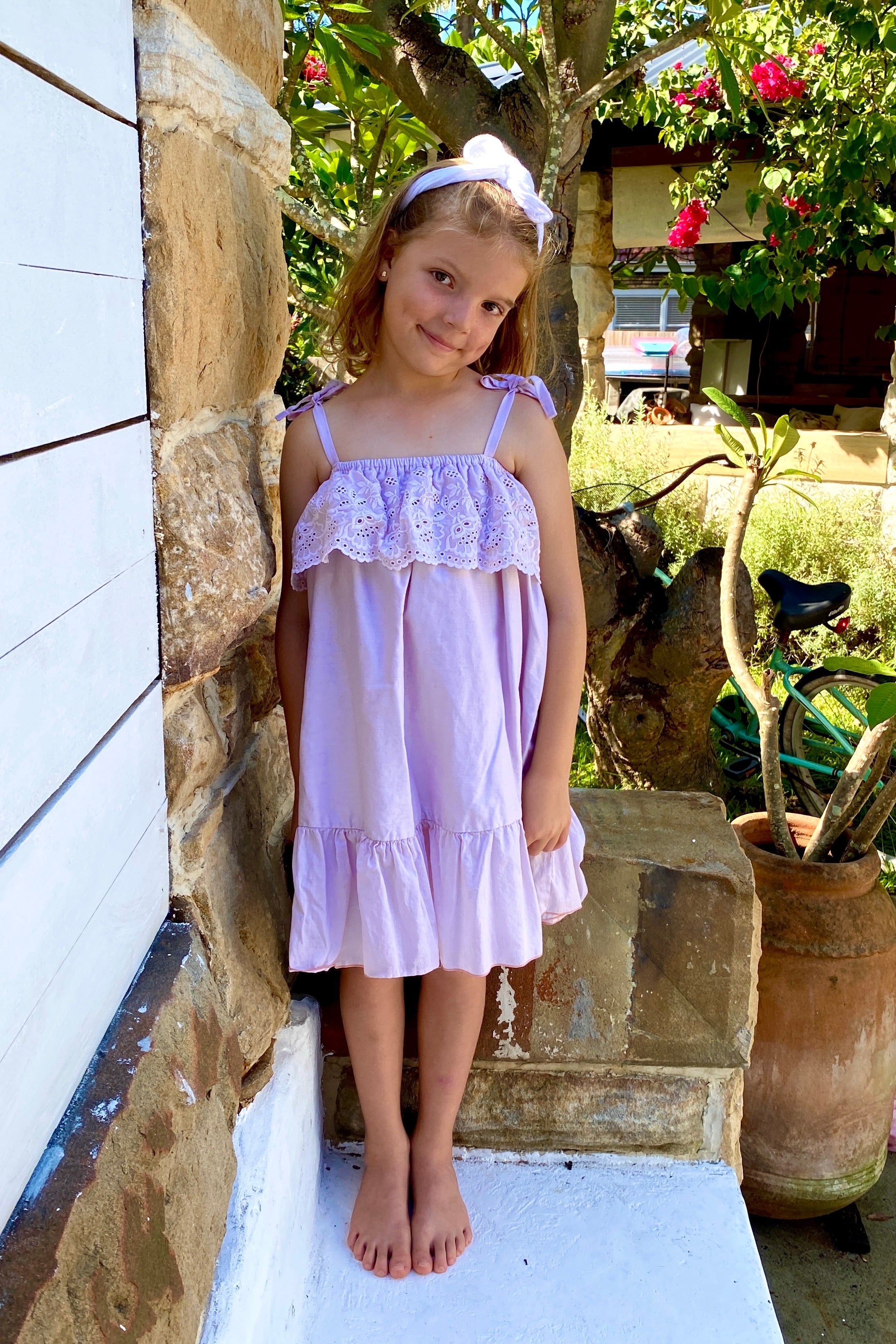 Amara Dress - Dusty Pink