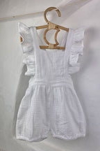 Angelina Overall - White