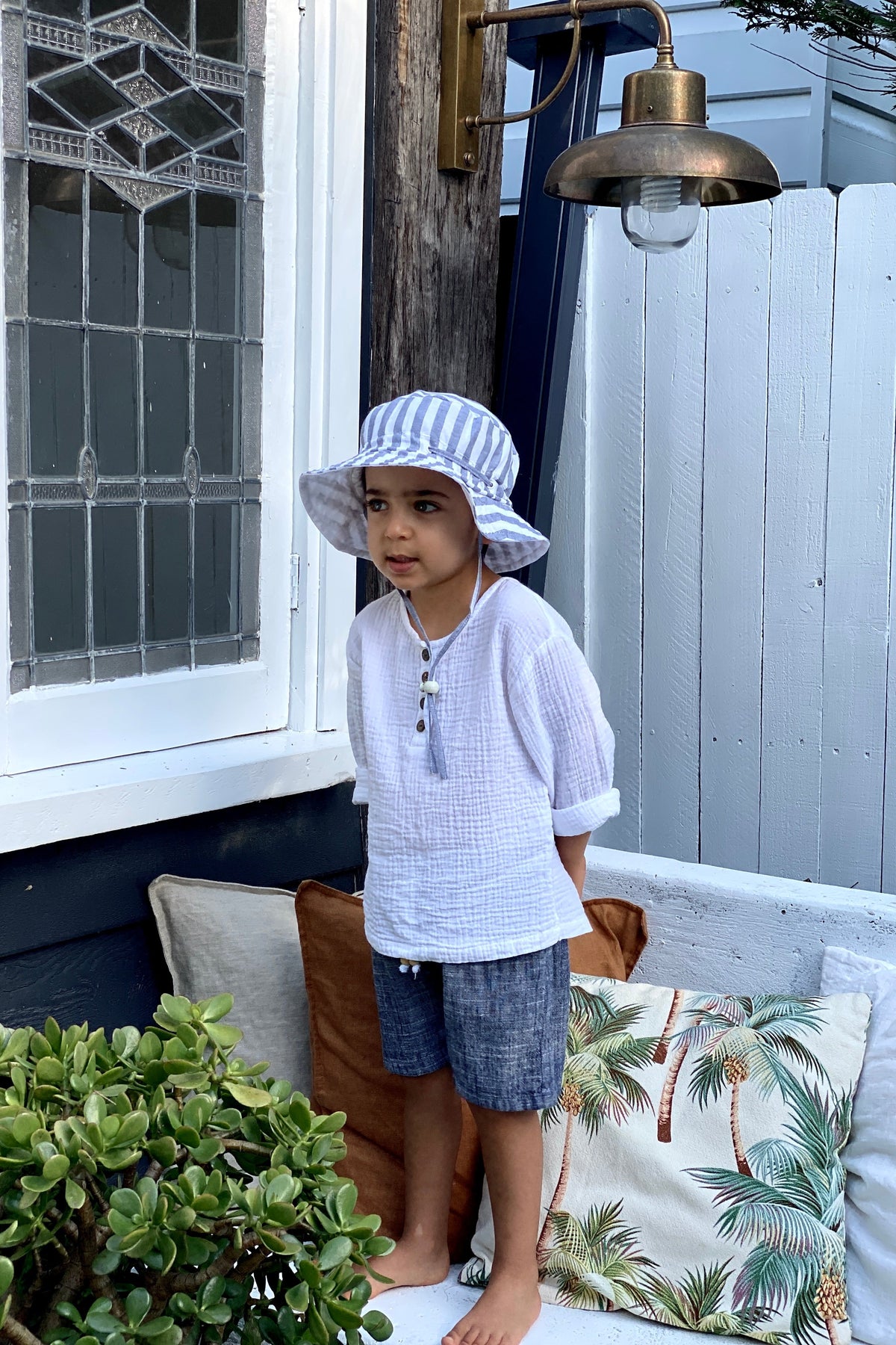 ATLAS LOUNGE SHORT | UNISEX | LINEN - MY ISLAND COLLECTIVE