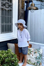ATLAS LOUNGE SHORT | UNISEX | LINEN - MY ISLAND COLLECTIVE