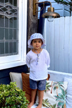 ATLAS LOUNGE SHORT | UNISEX | LINEN - MY ISLAND COLLECTIVE