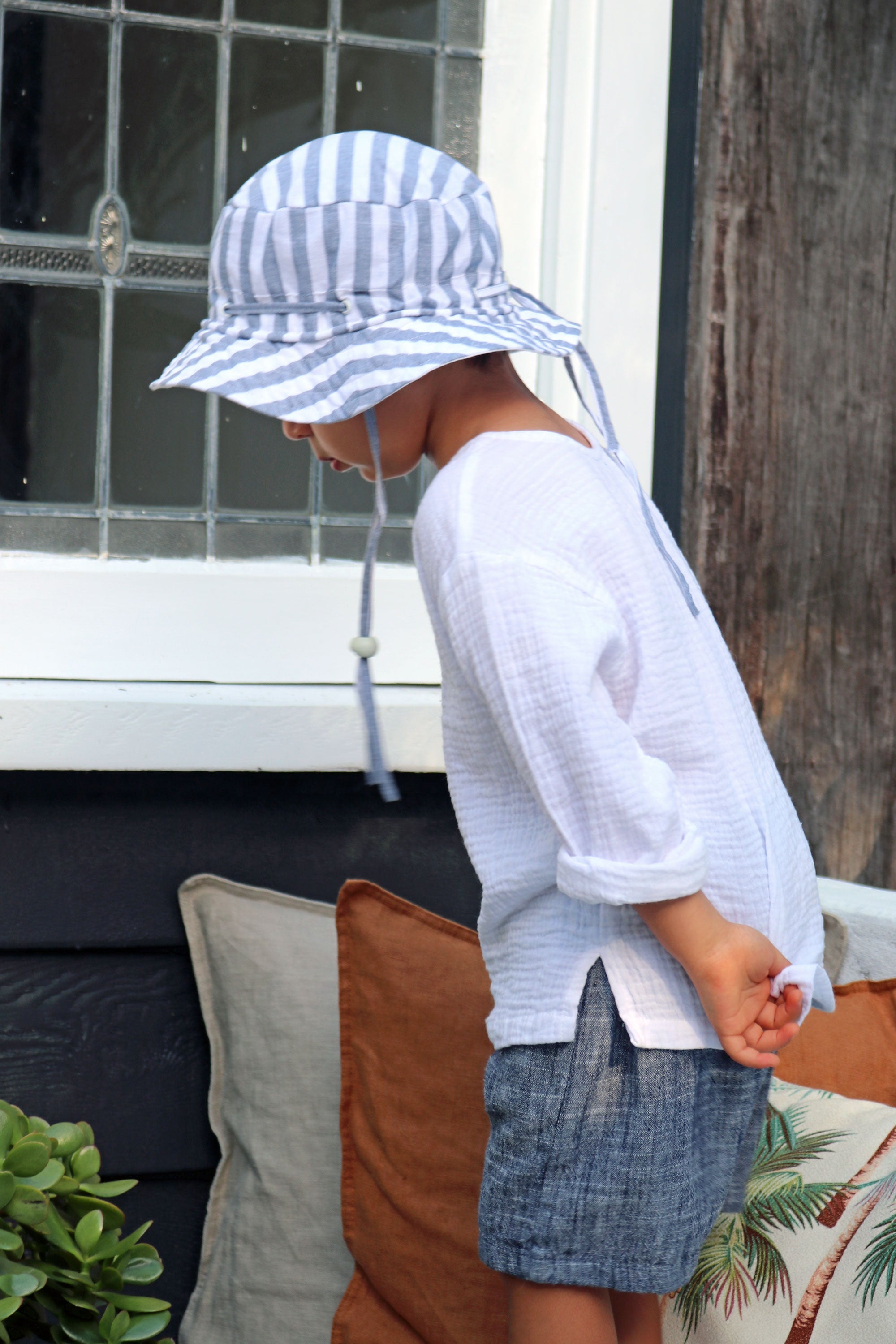 ATLAS LOUNGE SHORT | UNISEX | LINEN - MY ISLAND COLLECTIVE