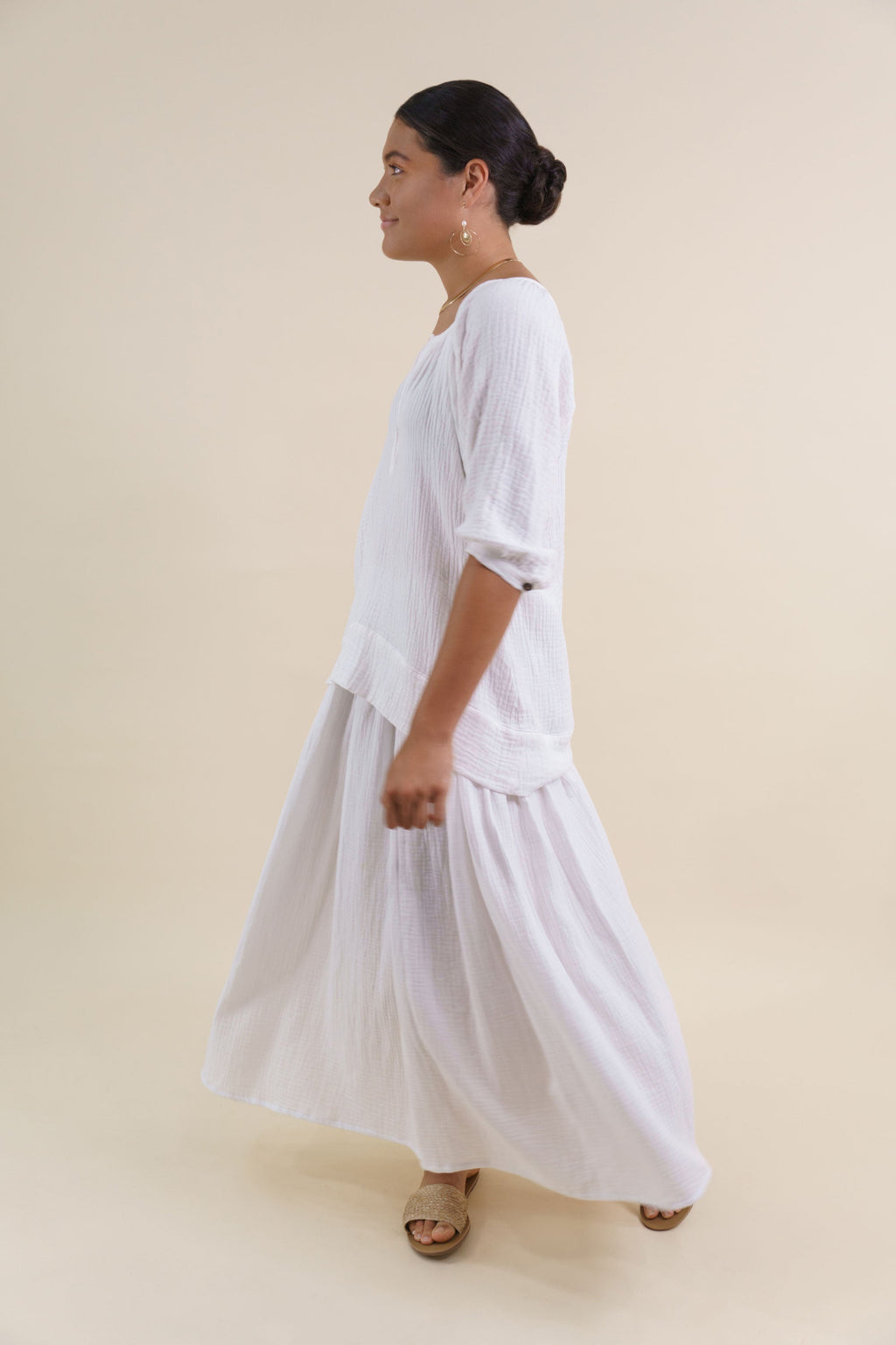 Ava Maxi Skirt - MY ISLAND COLLECTIVE