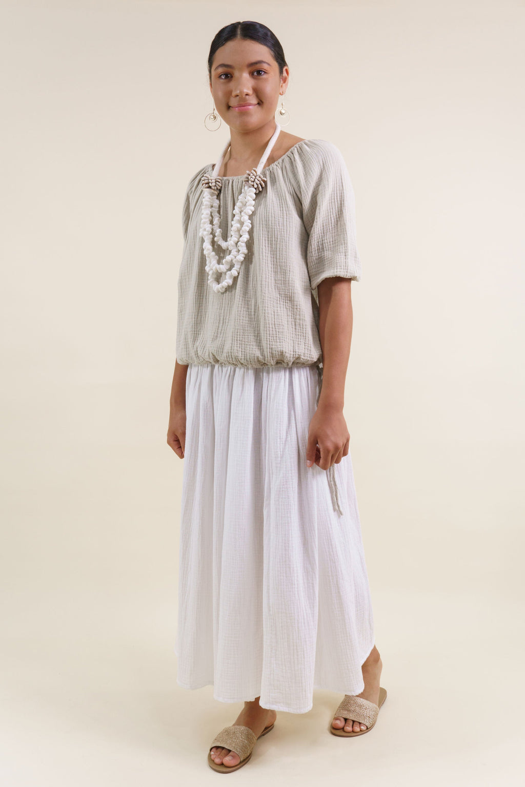 Ava Maxi Skirt - MY ISLAND COLLECTIVE