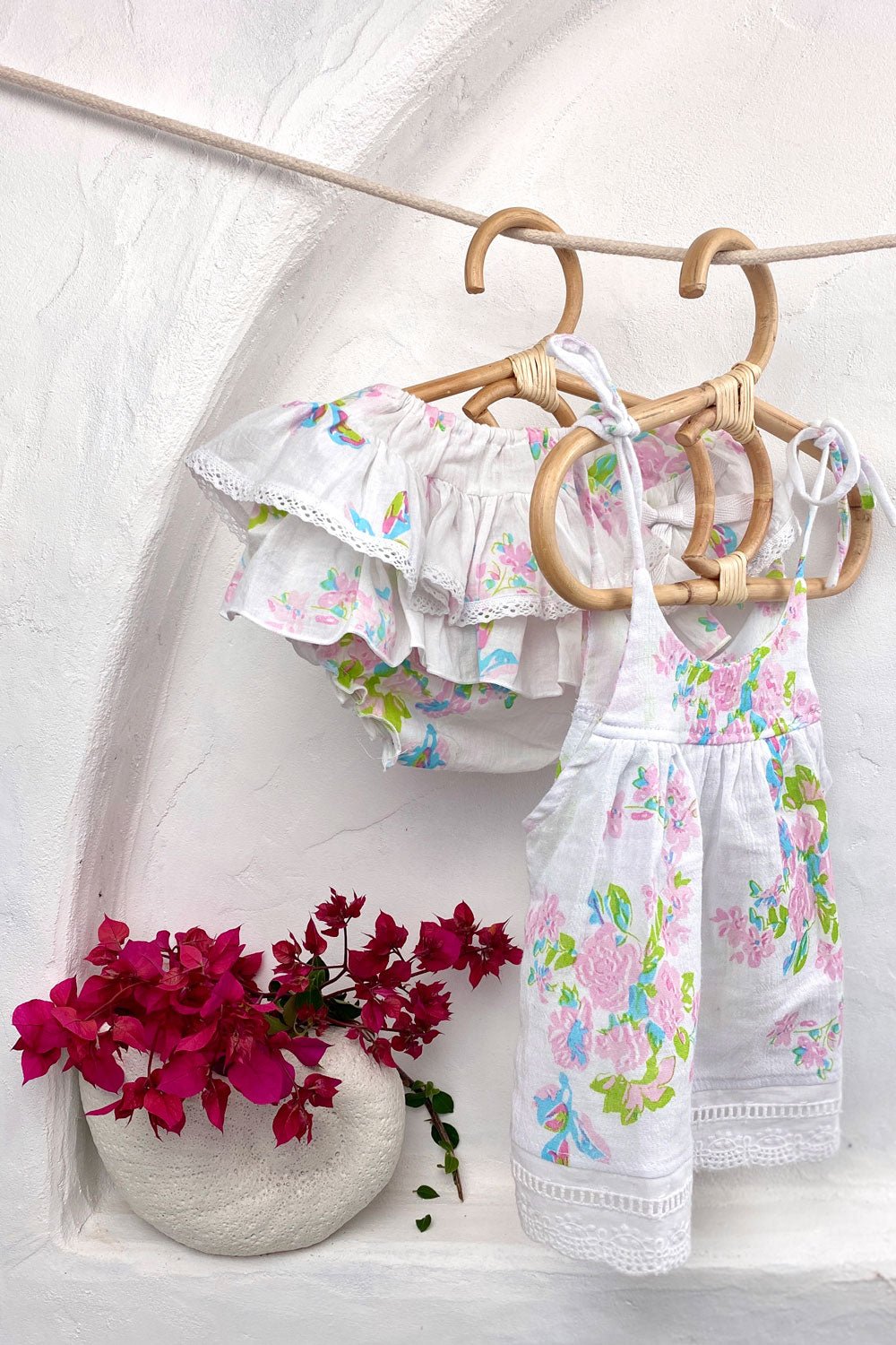 Baby Top + Bloomers - Valentino Rosso - MY ISLAND COLLECTIVE
