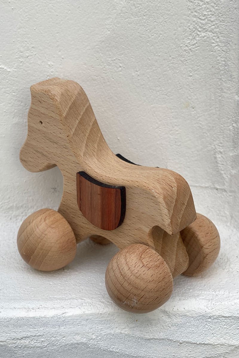 Wooden Baby Toy Horse