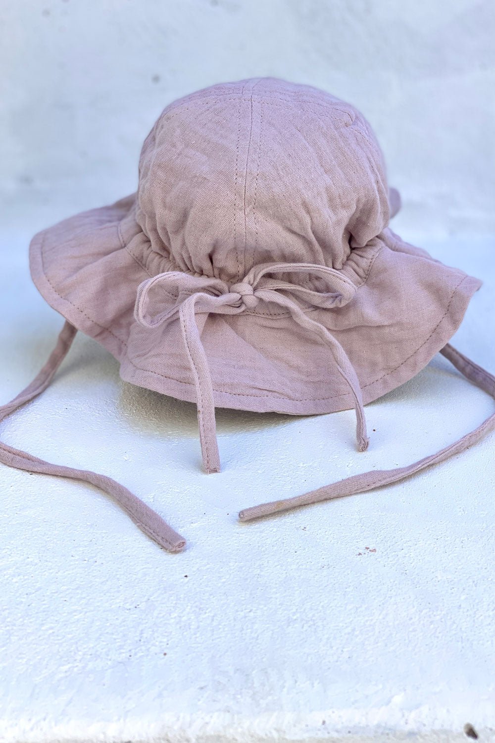 Bambino Baby Sun Hat - Unisex - Musk - MY ISLAND COLLECTIVE