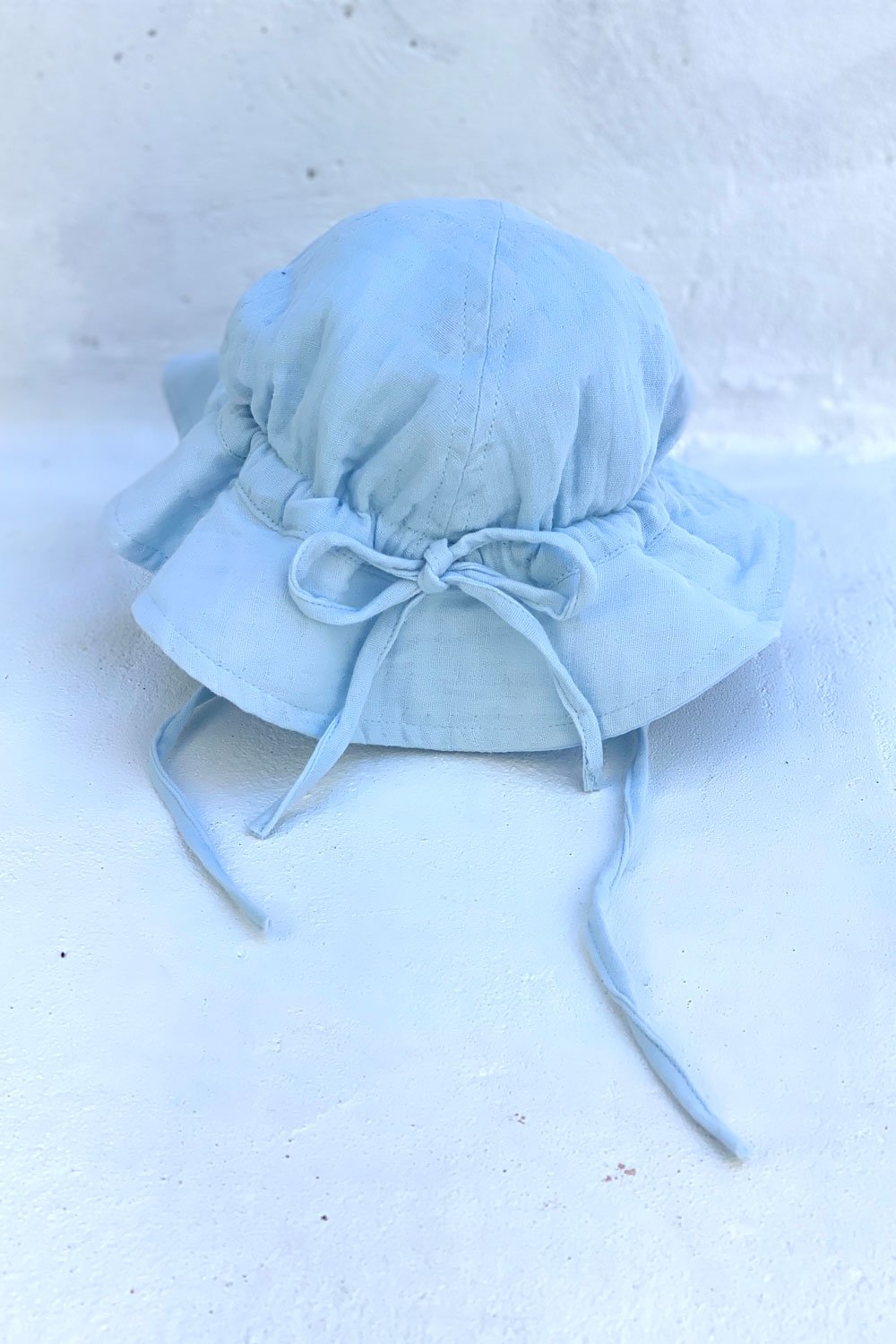 Bambino Baby Sun Hat - Unisex - Ocean Blue - MY ISLAND COLLECTIVE