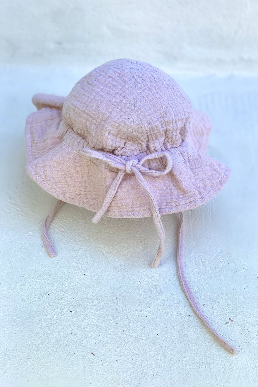 Bambino Baby Sun Hat - Unisex - Porcini - MY ISLAND COLLECTIVE