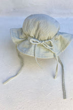 Bambino Baby Sun Hat - Unisex - Sage - MY ISLAND COLLECTIVE