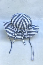 Bambino Baby Sun Hat - Unisex - Stripe - MY ISLAND COLLECTIVE