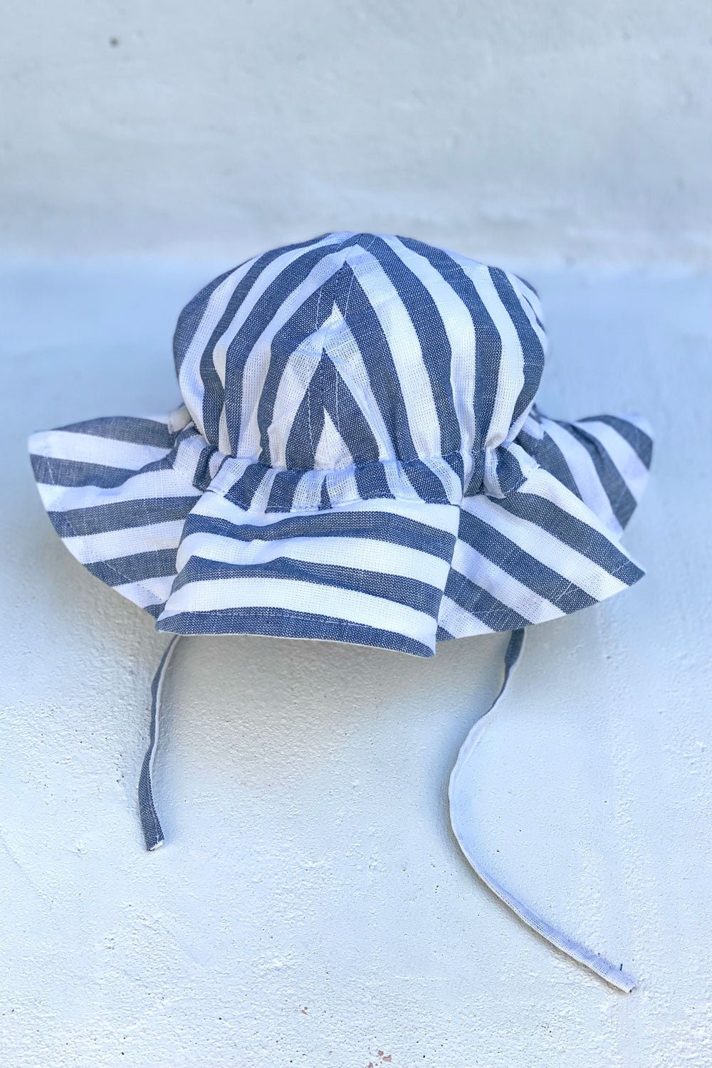 Bambino Baby Sun Hat - Unisex - Stripe - MY ISLAND COLLECTIVE