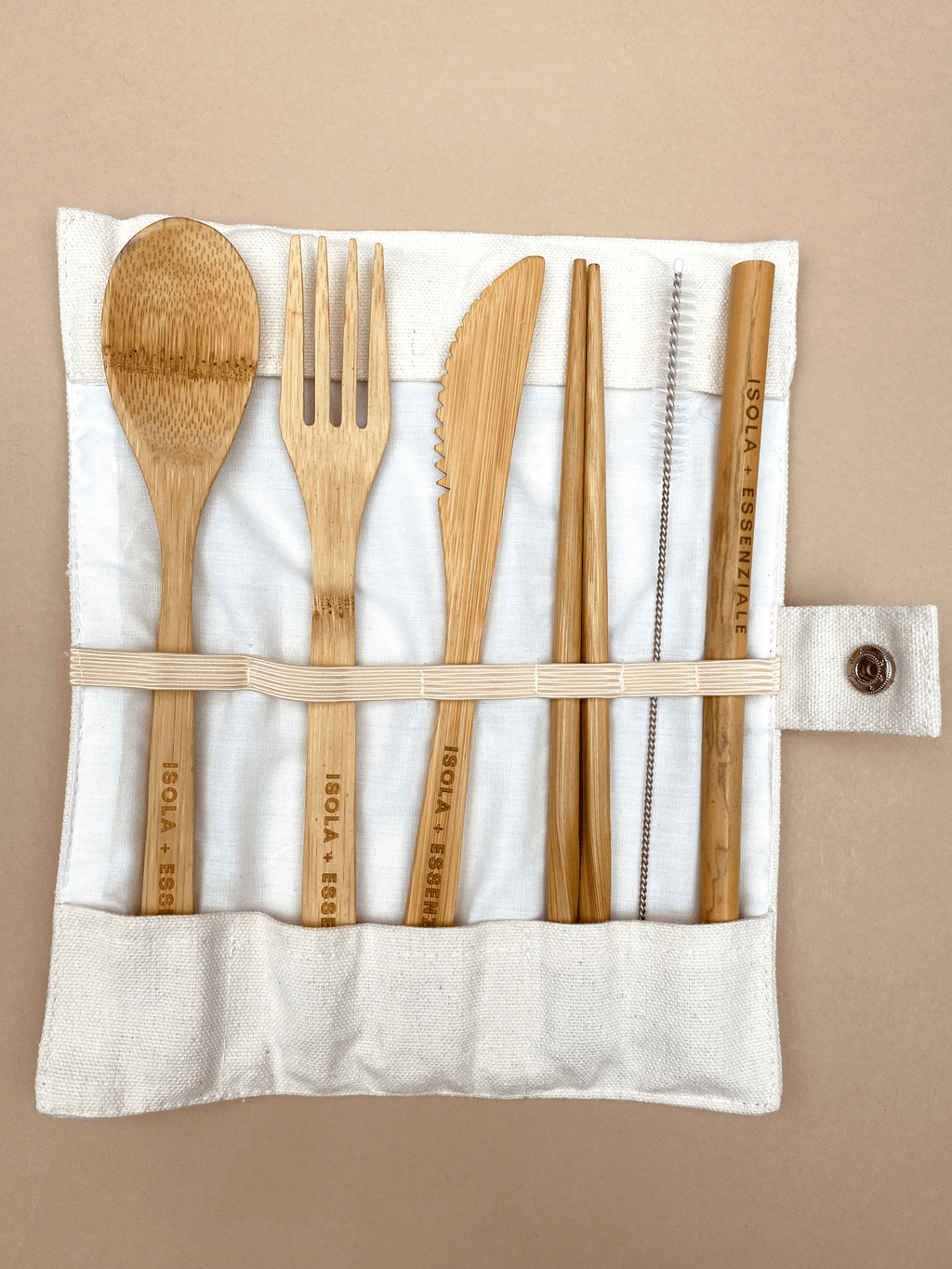 Bamboo Cutlery Set | Travel - MY ISLAND COLLECTIVE