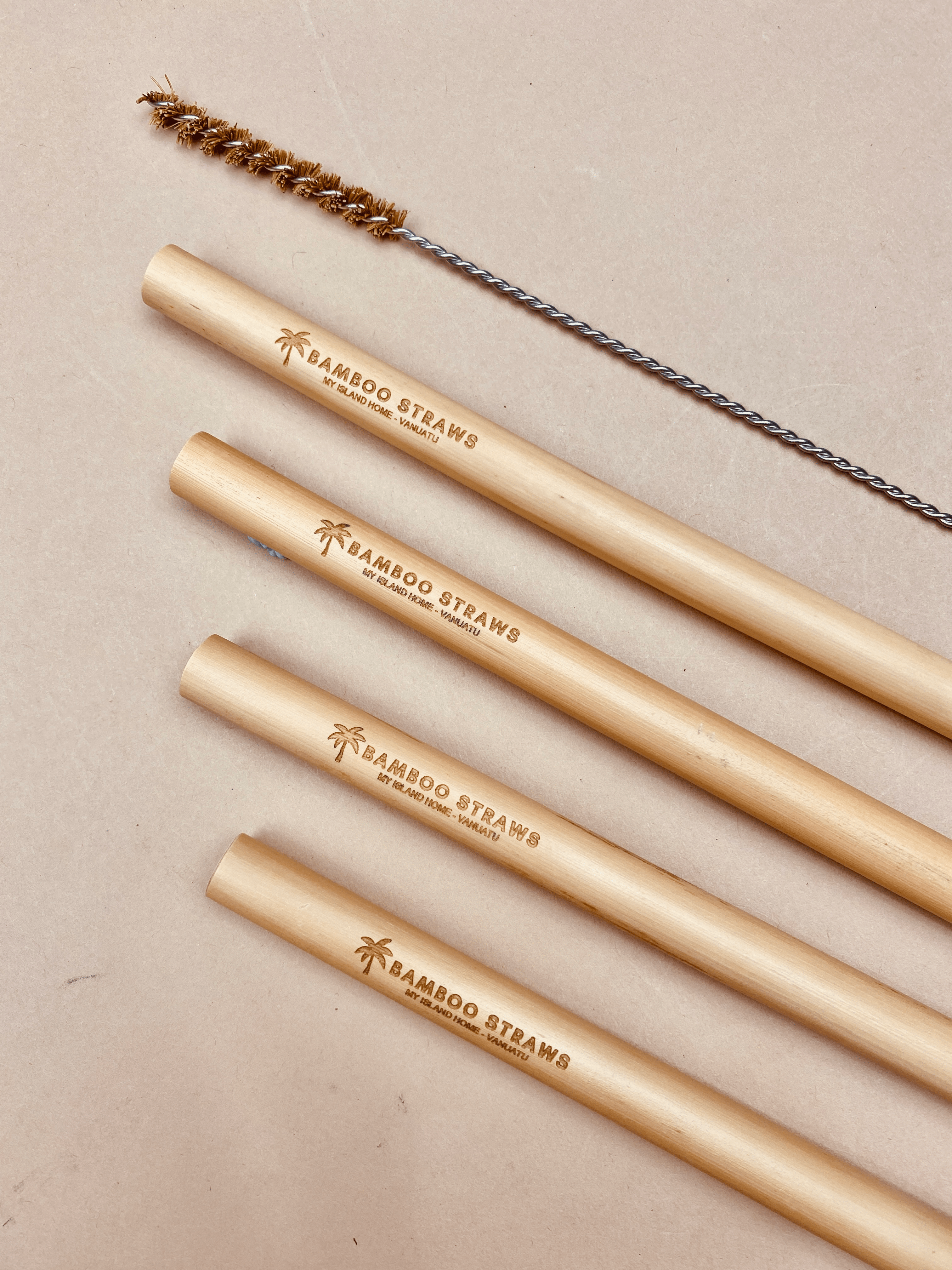 Bamboo Straws | Set of 4 - MY ISLAND COLLECTIVE