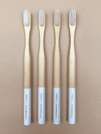 Bamboo Toothbrush + Travel Holder - MY ISLAND COLLECTIVE