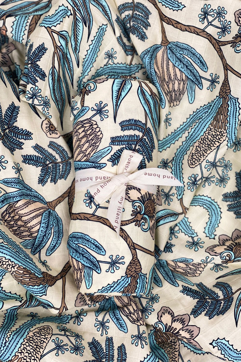 Banksia Organic Cotton Baby Wrap | Natural - MY ISLAND COLLECTIVE