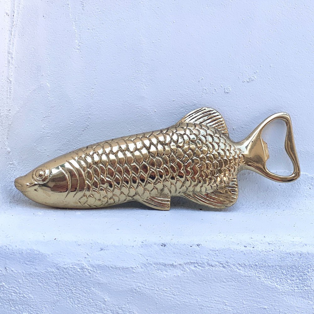 Brass Bottle Opener | Fish - MY ISLAND COLLECTIVE