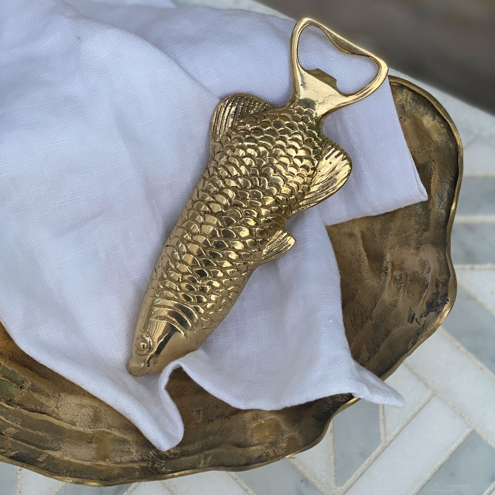 Brass Bottle Opener | Fish