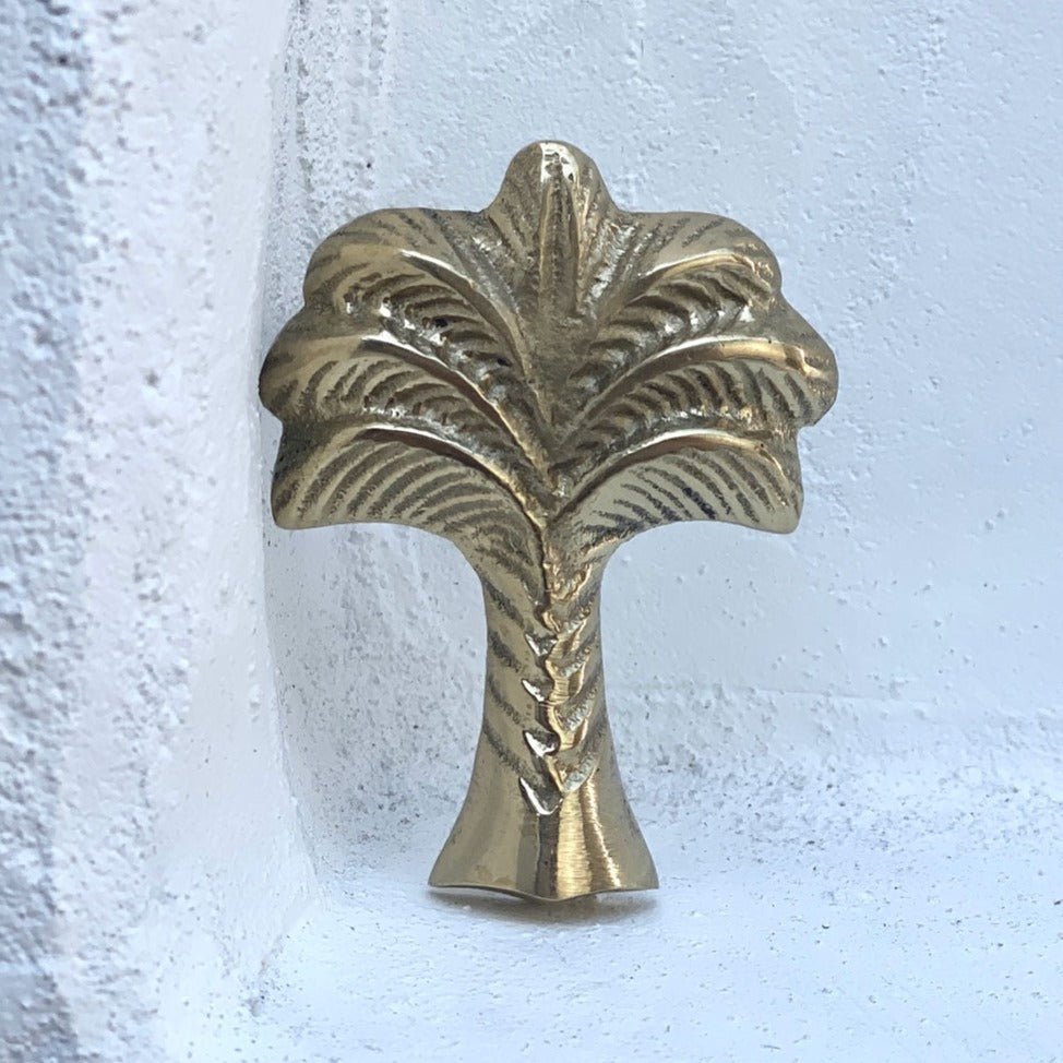 Brass Napkin Ring | Palm Tree - MY ISLAND COLLECTIVE