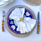 Brass Palm Tree Napkin Ring | Date Palm - MY ISLAND COLLECTIVE