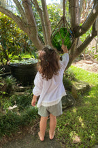 CAPRI CLASSIC LOUNGE TOP | SWISS DOT VOILE