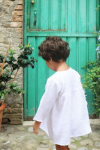 Capri Dress & Top White - Baby - MY ISLAND COLLECTIVE