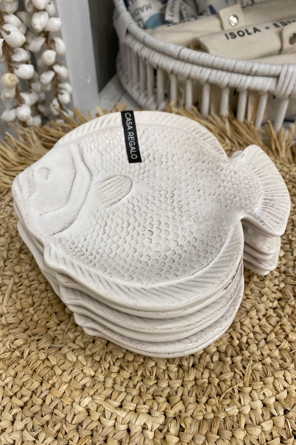 Ceramic Fish Plate - MY ISLAND COLLECTIVE