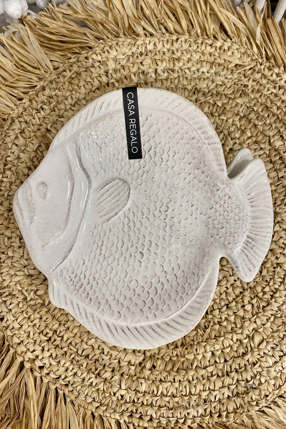 Ceramic Fish Plate - MY ISLAND COLLECTIVE