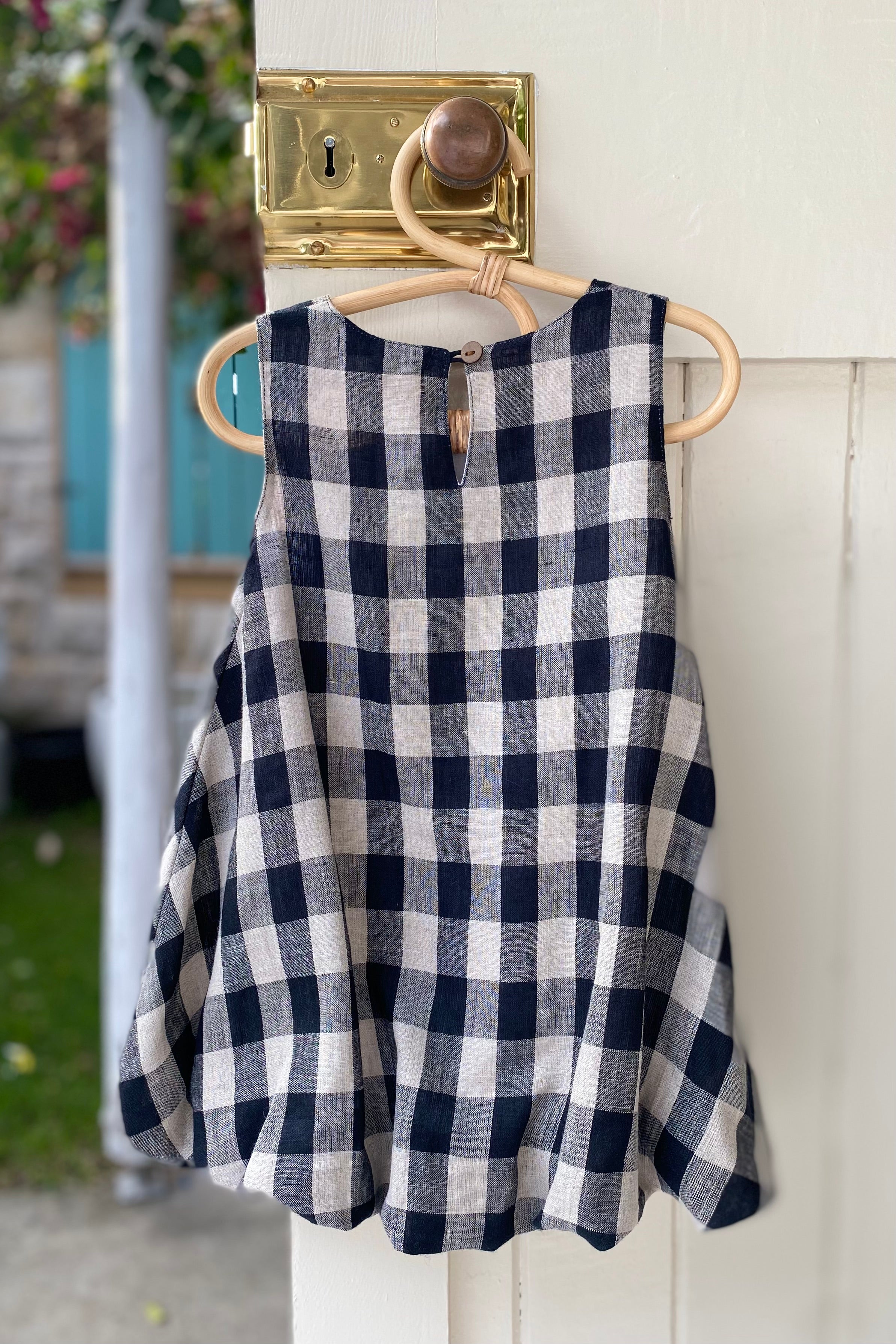 Chiara Bubble Dress - Black & White