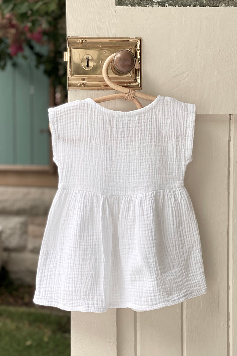 Coco Lucia Dress & Top White - Baby