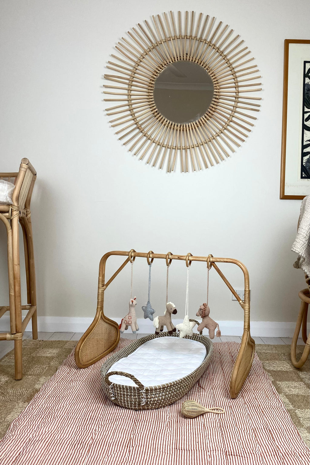 Coco Rattan Play Gym