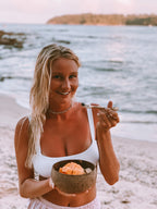 PALM TREE  / JUMBO COCONUT BOWL