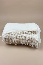 Corsica Bed Cover | Creme - MY ISLAND COLLECTIVE