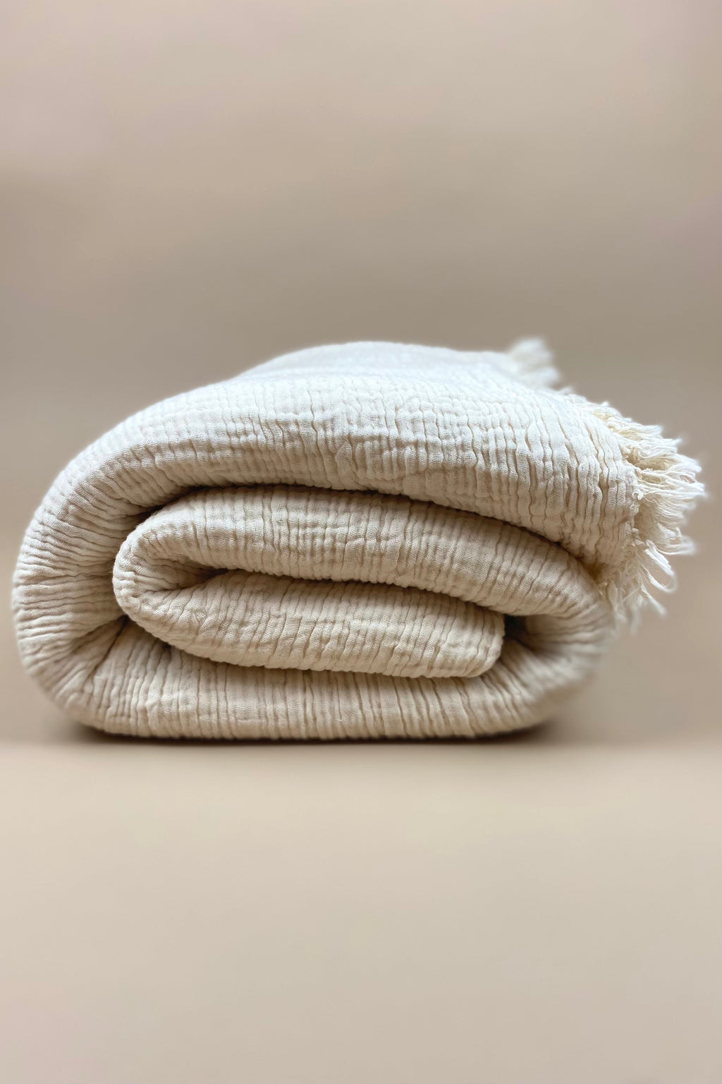 Corsica Bed Cover | Creme - MY ISLAND COLLECTIVE
