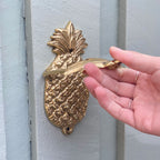 Pineapple Brass Door Knocker | Shiny Brass
