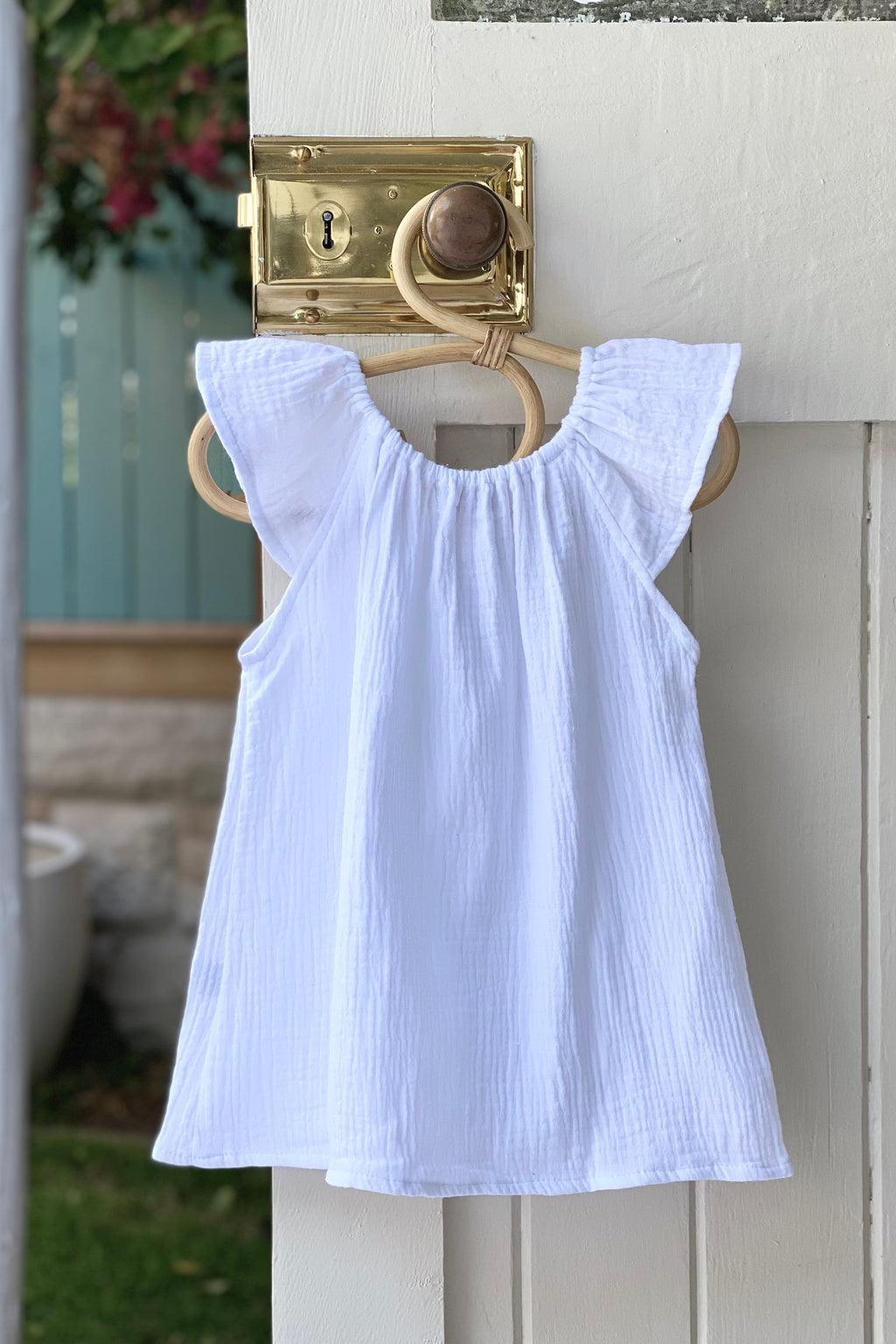 Estillio Smock Dress & Top White - Baby