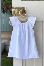 Estillio Smock Dress & Top White - Baby